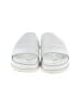 J/Slides 100% Leather White Sandals Size 10 - photo 2