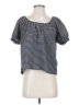 TeXTURE & THREAD Madewell Black Short Sleeve Top Size S - photo 1