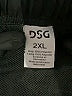 DSG 100% Polyester Solid Black Athletic Shorts Size 2X - photo 3