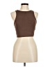 Zara Brown Sleeveless Top Size M - photo 1