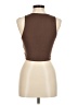 Zara Brown Sleeveless Top Size M - photo 2
