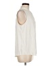 Ann Taylor 100% Polyester Ivory Sleeveless Blouse Size M - photo 4
