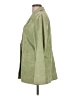 Denim & Co 100% Leather Green Blazer Size L - photo 5