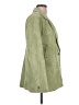 Denim & Co 100% Leather Green Blazer Size L - photo 4