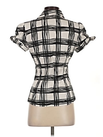 Express Design Studio Short Sleeve Blouse (view 2)