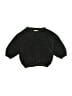 7a.m. ENFANT 100% Recycled Polyester Tweed Black Pullover Sweater Size 6-9 mo - photo 1