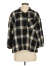 Derek Lam 10 Crosby Plaid Black Coat Size 4 - photo 1