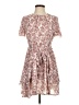 Allegra K 100% Polyester Paisley Pink Casual Dress Size XS - photo 1