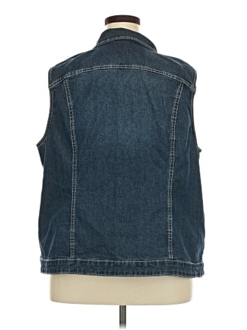 Cj Banks Denim Vest (view 2)