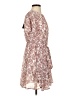 Allegra K 100% Polyester Paisley Pink Casual Dress Size XS - photo 4