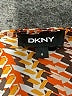 DKNY 100% Polyester Orange Short Sleeve Blouse Size S - photo 7