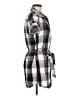Zero 100% Cotton Plaid Gray Casual Dress Size M (estimated) - photo 4