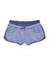 Lululemon Athletica Chevron-herringbone Blue Athletic Shorts Size 8 - photo 1
