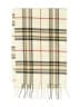 Wish Plaid Ivory Tan Scarf One size - photo 2