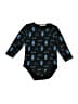 Good Boy Print Black Long Sleeve Onesie 12-18 MO / 18 MO - photo 1