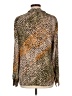 Bar III Brown Long Sleeve Blouse Size L - photo 2
