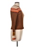 Zara Color Block Brown Turtleneck Sweater Size L - photo 4
