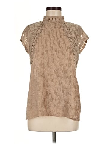 Cable & Gauge Short Sleeve Top (view 1)