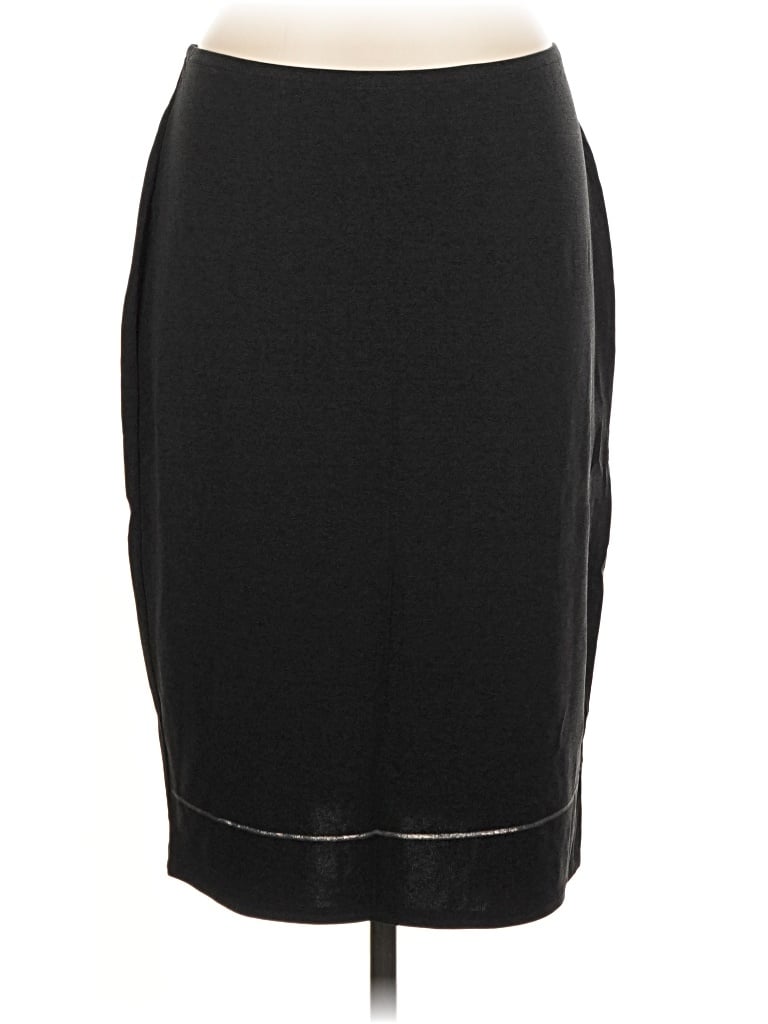 Pre-owned Max Studio Formal Skirt In Black