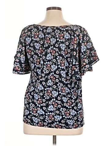 Ann Taylor LOFT Short Sleeve Blouse (view 2)