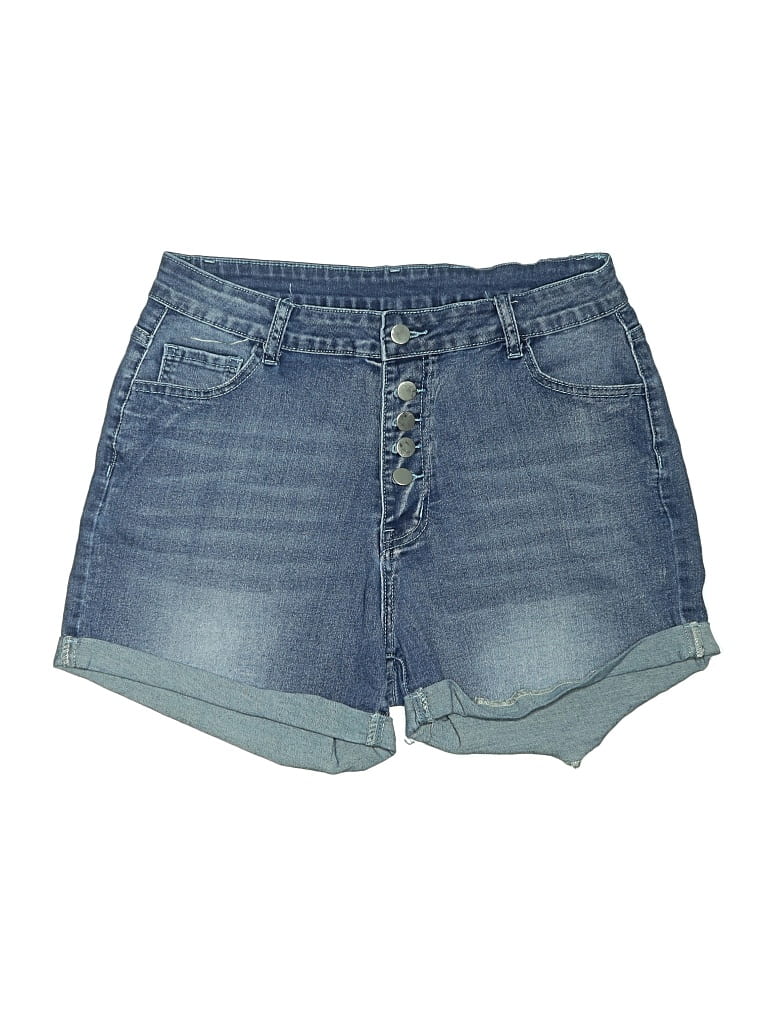 Pre-owned Unbranded Denim Shorts In Blue