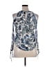 Bailey 44 100% Polyester Blue Sleeveless Blouse Size S - photo 2