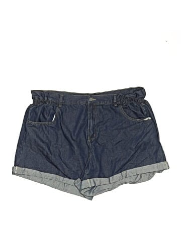 Shein Curve Denim Shorts (view 1)