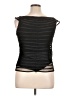 DressBarn 100% Polyester Black Sleeveless Top Size 16 - photo 2