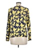 Lands' End 100% Supima Cotton Print Yellow Pullover Sweater Size 6 - 8 - photo 2