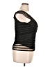 DressBarn 100% Polyester Black Sleeveless Top Size 16 - photo 4