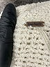Free People 100% Nylon Solid Ivory Pullover Sweater Size S - photo 7