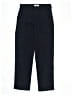 Lands' End Solid Black Blue Casual Pants Size 12 - photo 1