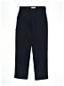 Lands' End Solid Black Blue Casual Pants Size 12 - photo 1