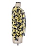 Lands' End 100% Supima Cotton Print Yellow Pullover Sweater Size 6 - 8 - photo 4