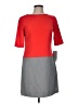 Eliza J Color Block Red Casual Dress Size 6 - photo 1