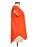 Frenchi 100% Polyester Orange Short Sleeve Top Size M - photo 4