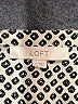 Ann Taylor LOFT 100% Polyester Gray Silver Sleeveless Blouse Size S - photo 7