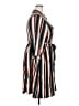 Torrid Stripes Brown Casual Dress Size 3X (3) - photo 4