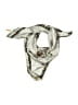 Assorted Brands Gray White Scarf One size - photo 1