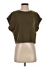 Zara Basic Green Short Sleeve T-Shirt Size S - photo 1