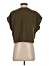 Zara Basic Green Short Sleeve T-Shirt Size S - photo 2