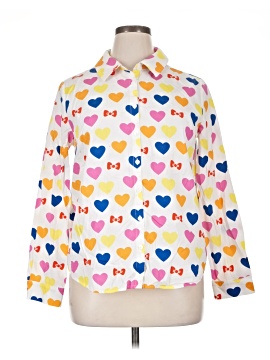 Modcloth For Hello Kitty Long Sleeve Blouse