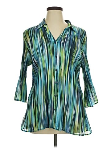 Maggie Barnes 3/4 Sleeve Blouse (view 1)
