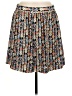 J.Crew Mercantile 100% Polyester Paisley Black Casual Skirt Size 6 - photo 1