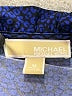 MICHAEL Michael Kors Blue Long Sleeve Blouse Size M - photo 7