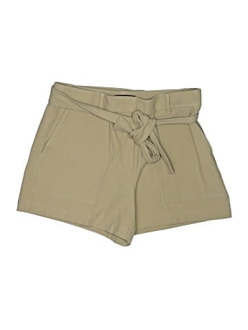 Ann Taylor Khaki Shorts (view 1)