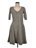 Boden Polka Dots Gray Casual Dress Size 8R - photo 1
