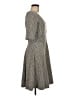 Boden Polka Dots Gray Casual Dress Size 8R - photo 4