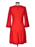 Eliza J Solid Red Cocktail Dress Size 6 - photo 2