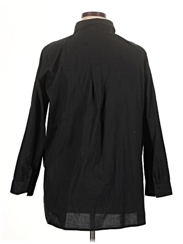 Eileen Fisher 3/4 Sleeve Button-Down Shirt (view 2)